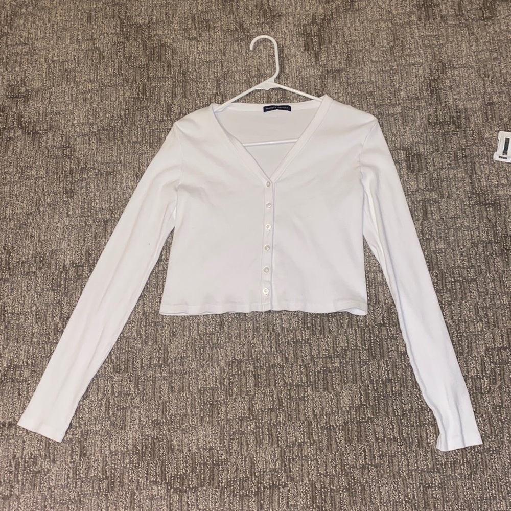 White Button up long sleeve